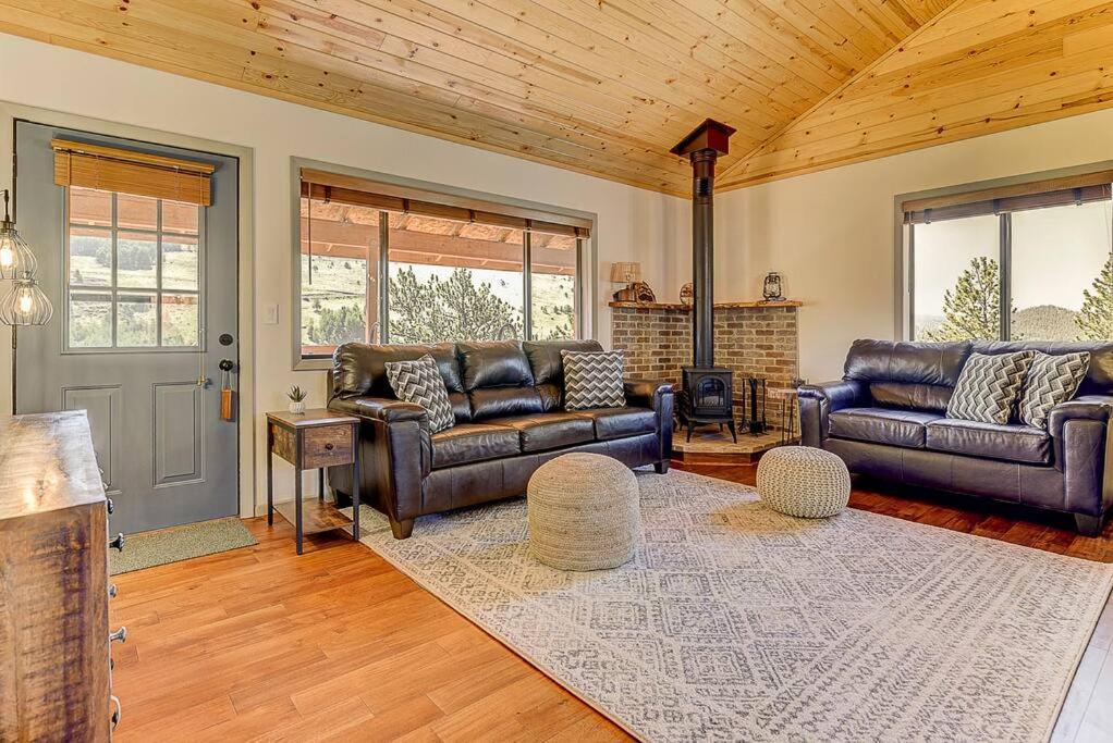 Monarch Landing, A Cozy Cabin W/360 Mountain Views Cripple Creek Buitenkant foto