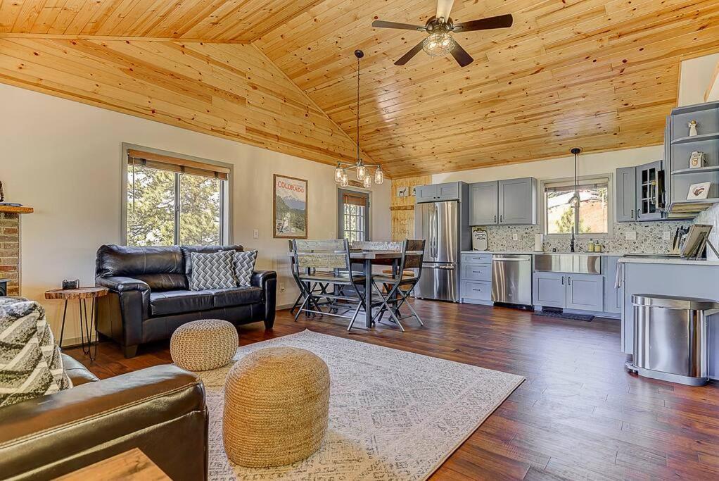 Monarch Landing, A Cozy Cabin W/360 Mountain Views Cripple Creek Buitenkant foto