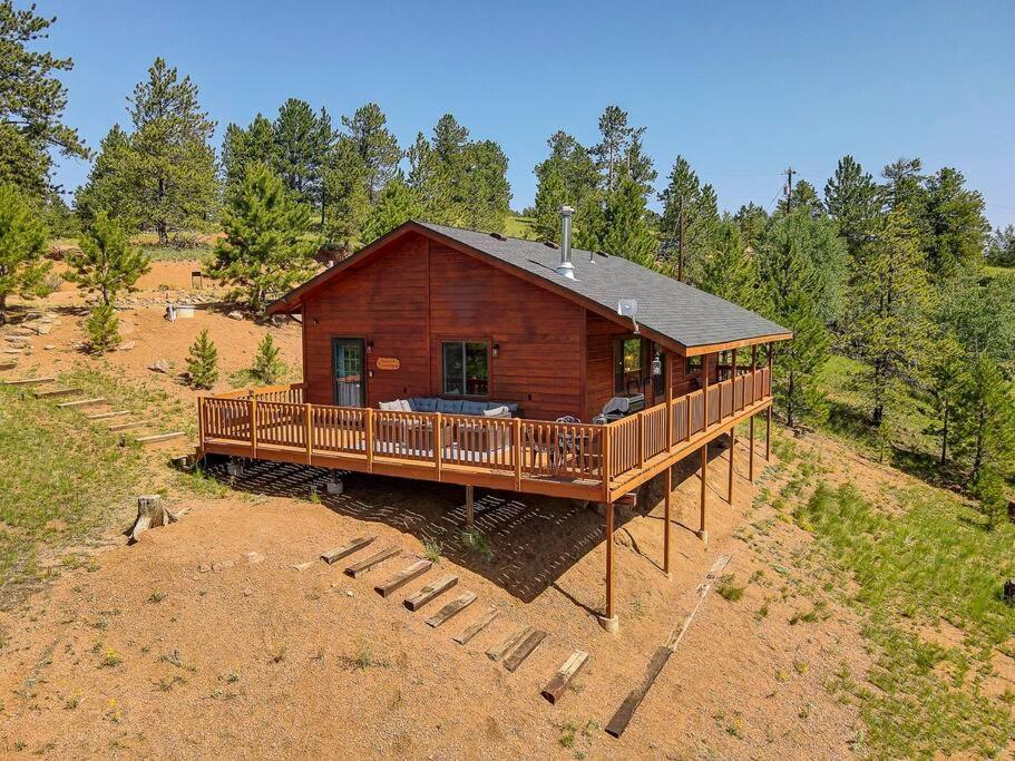 Monarch Landing, A Cozy Cabin W/360 Mountain Views Cripple Creek Buitenkant foto